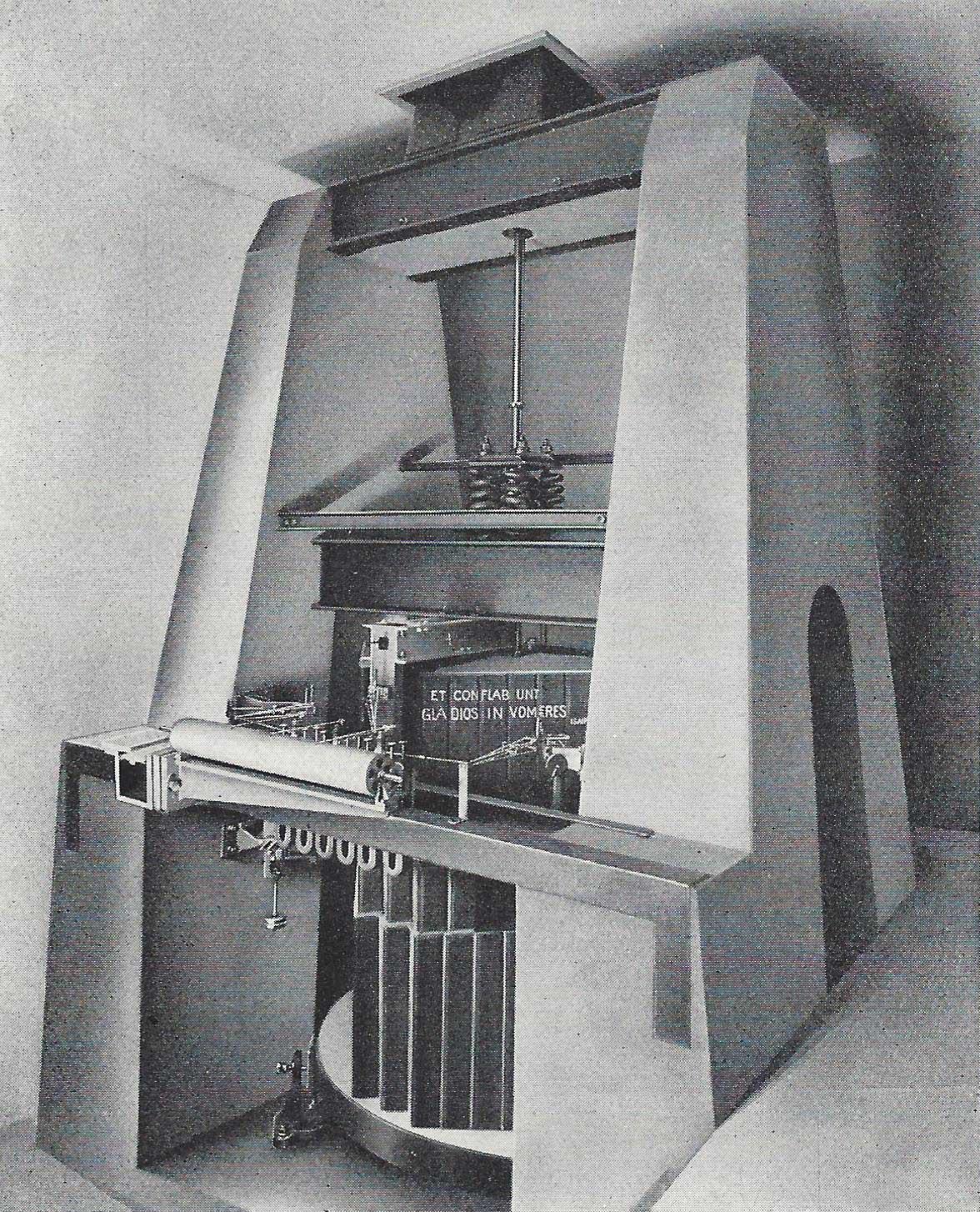 <strong>1922</strong> TTC-Universalseismograf: Stationäre Ausführung in der Erdbebenwarte Degenried ZH.