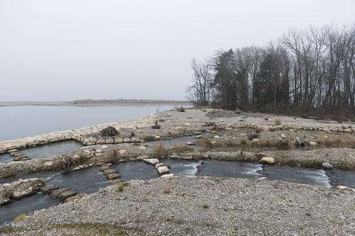 Das Bundesgesetz über die Fischerei verlangt, dass beim Bau eines Wasserkraftwerks Massnah­men getroffen werden müssen, welche den Fischen freie Wanderung innerhalb der Gewässer ermöglichen sollen.