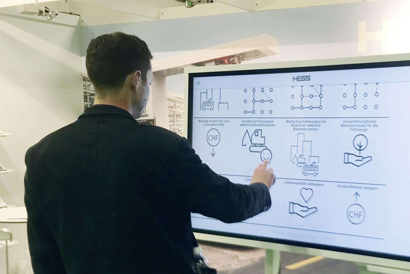 <strong>Figure 2</strong> Outil e-MIP utilisé lors de l’événement Smart Suisse 2019.