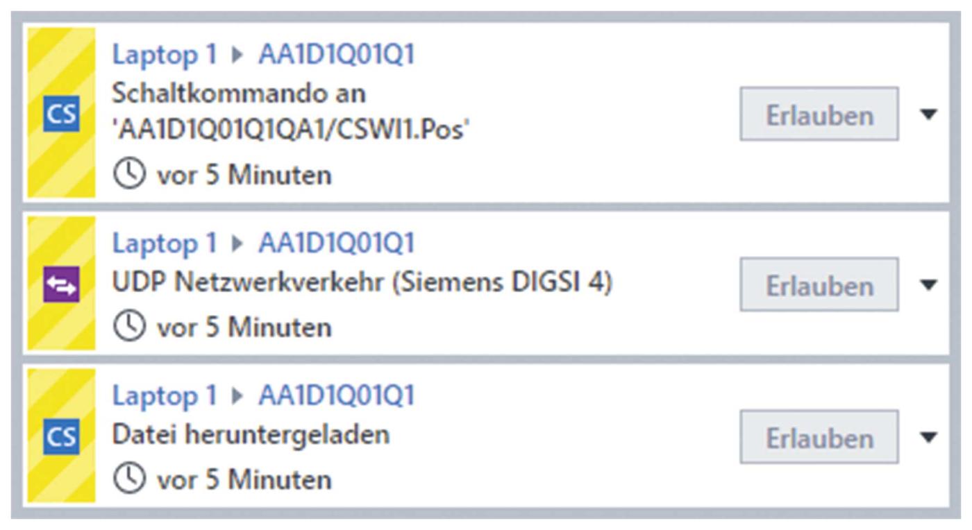 <strong>Bild 2</strong> Klare IDS-Alarmmeldungen sparen Zeit bei der Analyse.