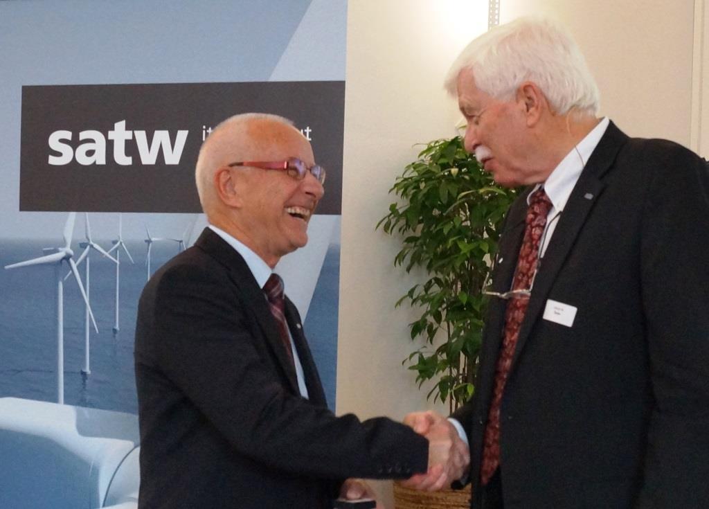 Willy Gehrer (links) mit Ulrich Suter.