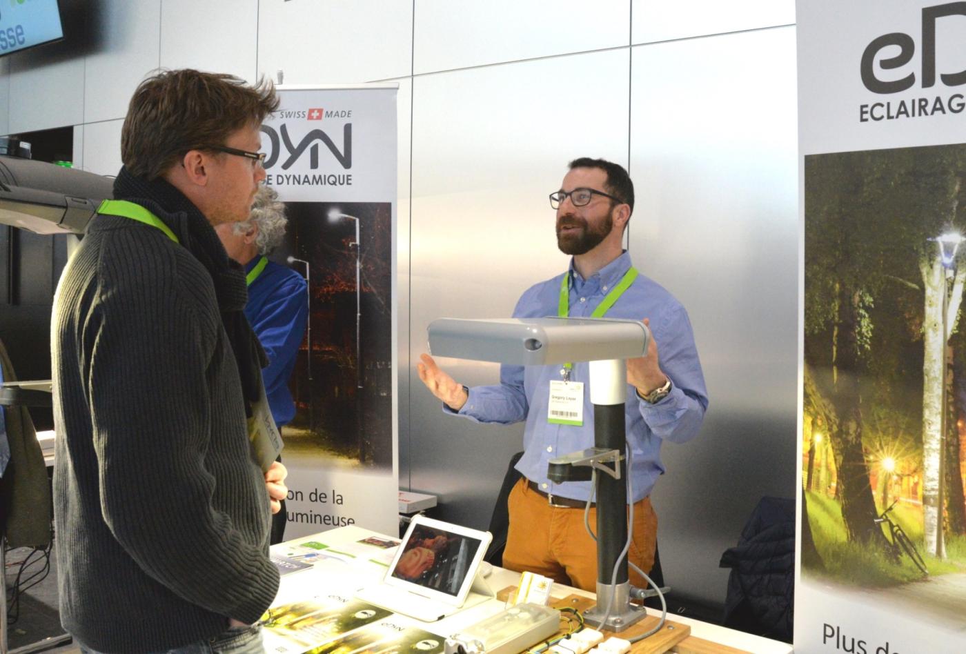 L’exposition: l’occasion de se renseigner sur les derniers produits…