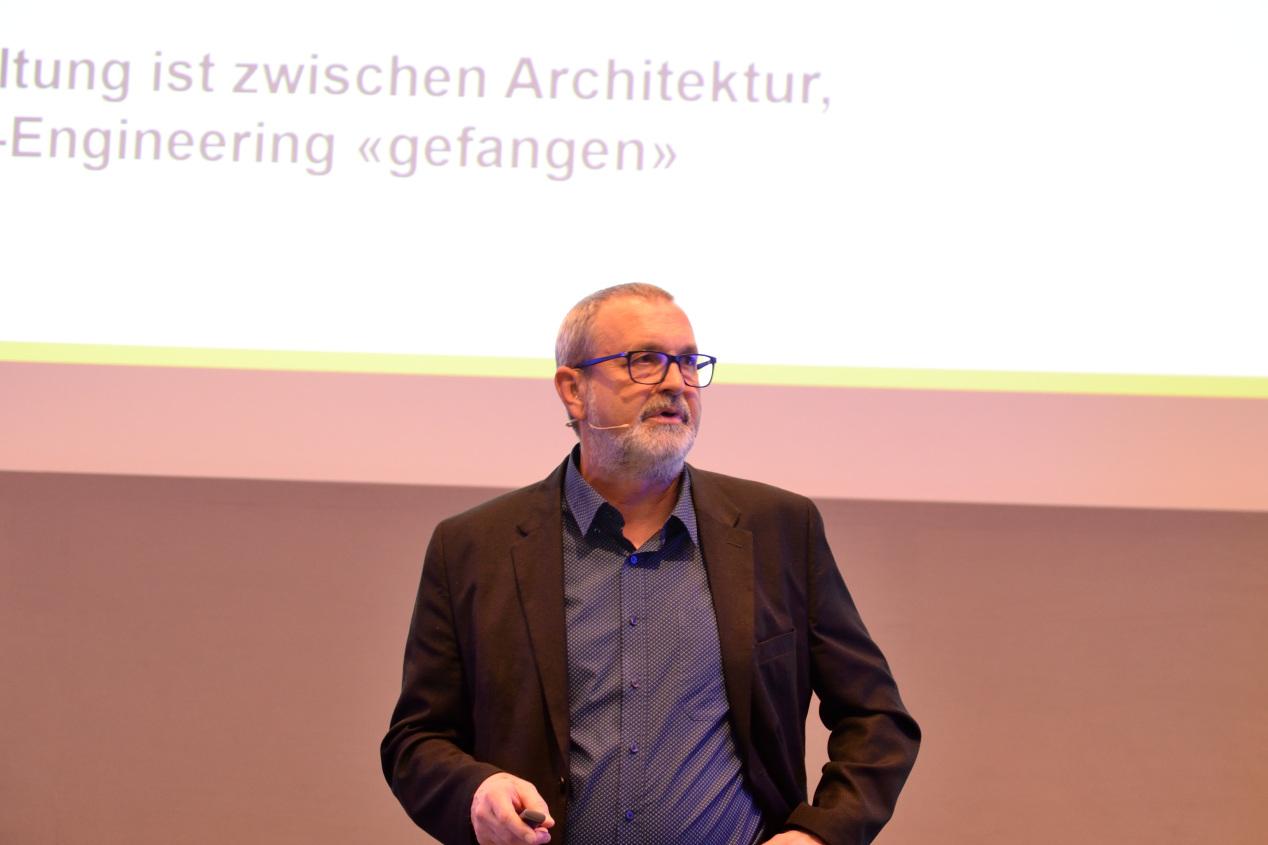 Die Lichtplanung stand im Mittelpunkt bei Roland Bodenmann.