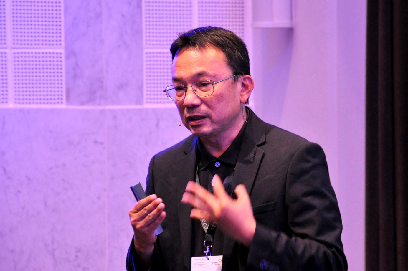 Tran Quoc Khanh erläuterte Aspekte der visuellen Lichtqualität.