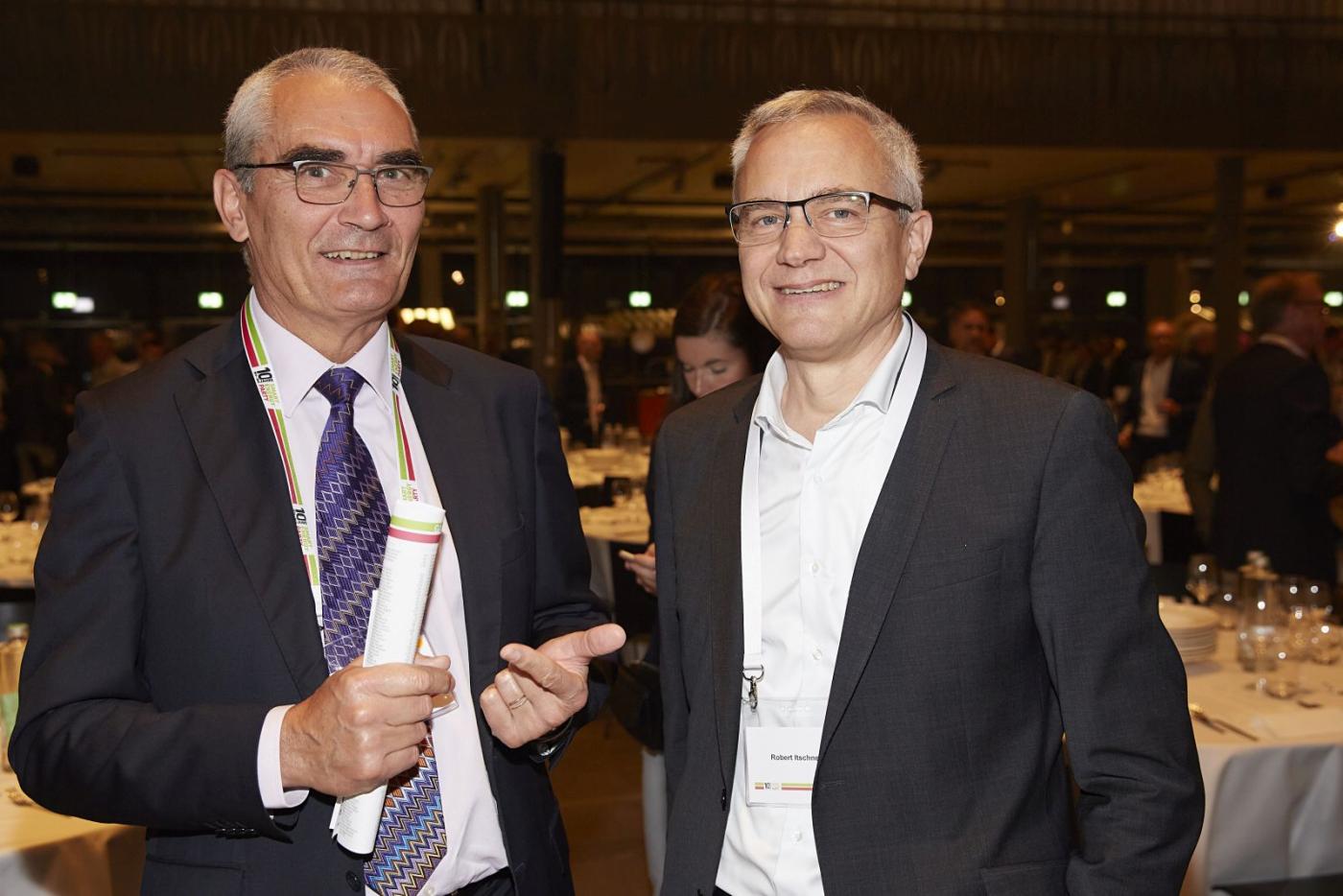Energieexperte Gianni Operto im Gespräch mit Robert Itschner, dem CEO von BKW.