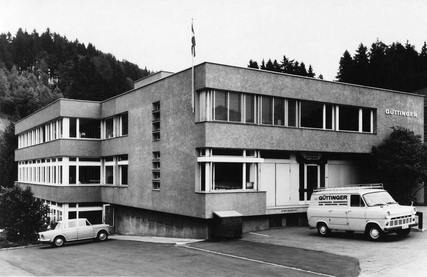 <strong>Bild 2</strong> Firmensitz der Güttinger<nbsp>&nbsp;</nbsp>AG in Teufen.
