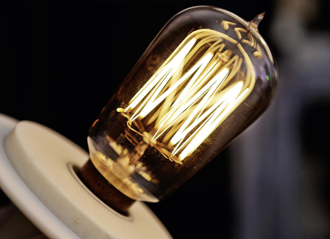 Du papillotement à une lumière agréable