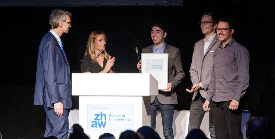 Siemens-Award geht an ZHAW-Studenten