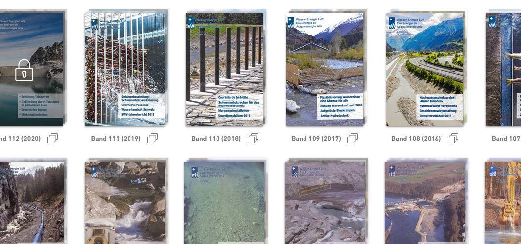 Die Zeitschrift «Wasser Energie Luft» wurde komplett digitalisiert