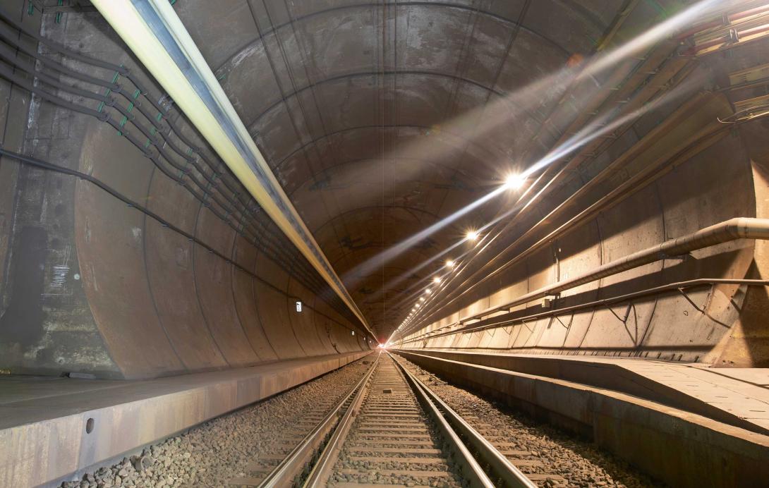 Une ligne HVDC dans le tunnel sous la Manche